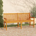 Garden Bench 180 Cm Solid Acacia Wood Tollox