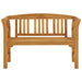 Garden Bench With Cushion Solid Acacia Wood Tblaxkp