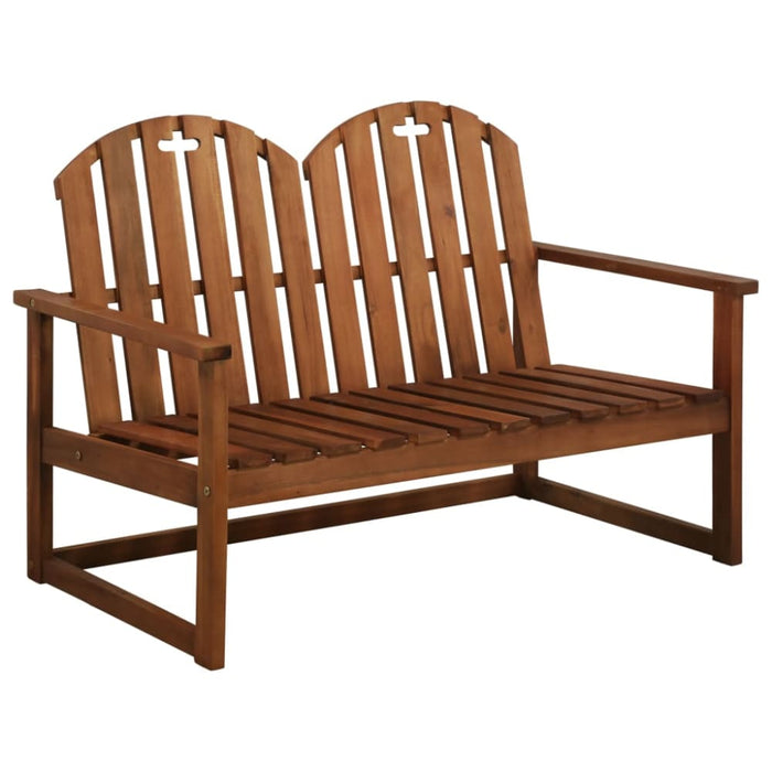 Garden Bench Solid Acacia Wood Aabta