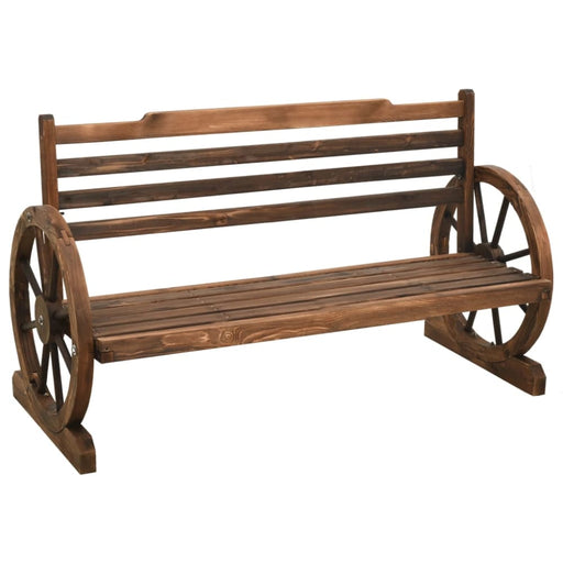 Garden Bench Solid Firwood Totnko