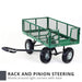 Garden Cart With Mesh Liner Lawn Folding Trolley