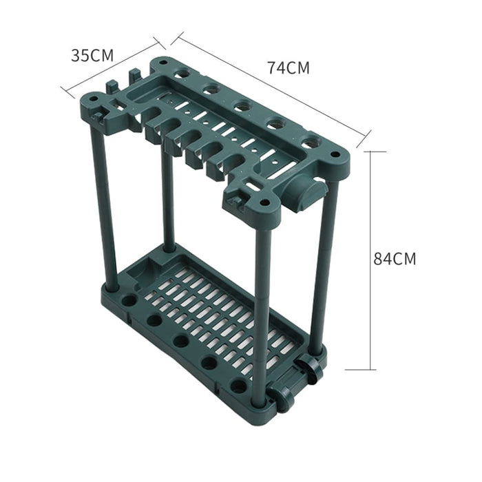 Goslash Picks Garden Farm Shed Garage Tools Storage Rack