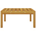 Garden Footstool With Cushion Solid Acacia Wood Toxatb