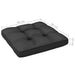 Garden Footstool With Cushion Solid Pinewood Nbixnn