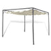 Garden Gazebo With Retractable Roof Canopy Abinl