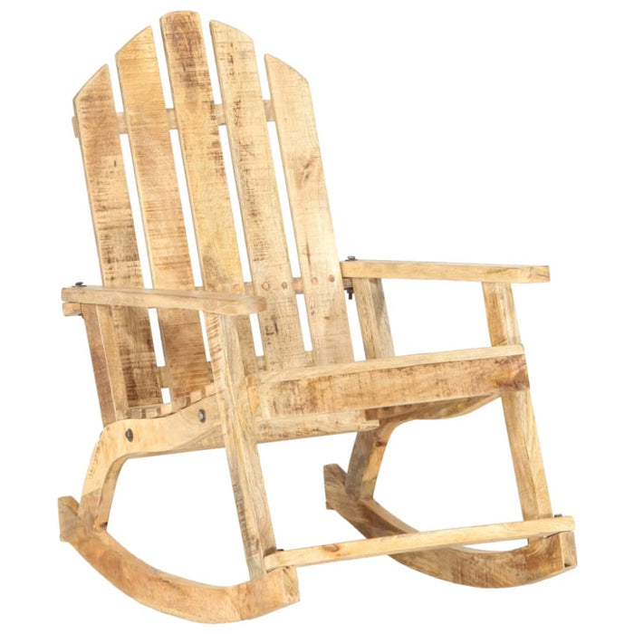 Garden Rocking Chair Solid Mango Wood Gl1795