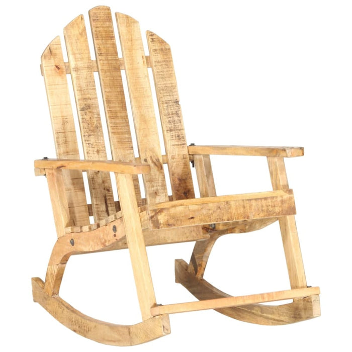 Garden Rocking Chair Solid Mango Wood Gl1795