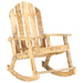 Garden Rocking Chair Solid Mango Wood Gl1795