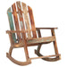 Garden Rocking Chair Solid Reclaimed Wood Xnpnnx