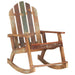 Garden Rocking Chair Solid Reclaimed Wood Xnpnnx