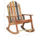 Garden Rocking Chair Solid Reclaimed Wood Xnpnnx