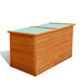 Garden Storage Box 126x72x72 Cm Wood Axibx