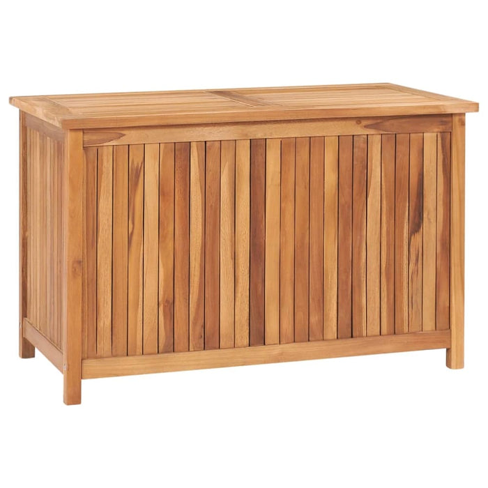 Garden Storage Box 90x50x58 Cm Solid Teak Wood Toptnb