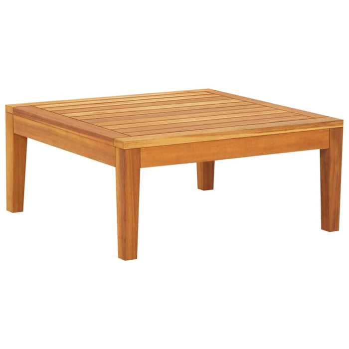 Garden Table 64x64x29 Cm Solid Acacia Wood Toltxx