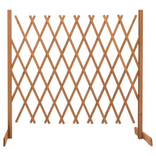 Garden Trellis Fence Orange 180x100 Cm Solid Firwood Toanxn