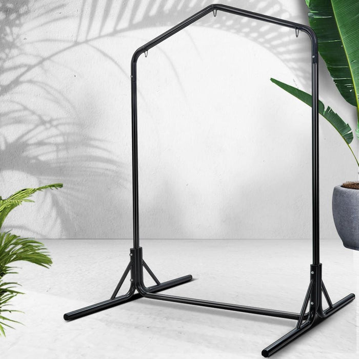 Gardeon Double Hammock Chair Stand Steel Frame 2 Person