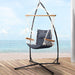 Gardeon Outdoor Hammock Chair With Steel Stand Hanging