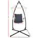 Gardeon Outdoor Hammock Chair With Steel Stand Hanging