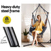 Gardeon Outdoor Hammock Chair With Steel Stand Tassel