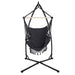 Gardeon Outdoor Hammock Chair With Steel Stand Tassel