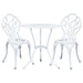 Gardeon 3pc Outdoor Setting Cast Aluminium Bistro Table