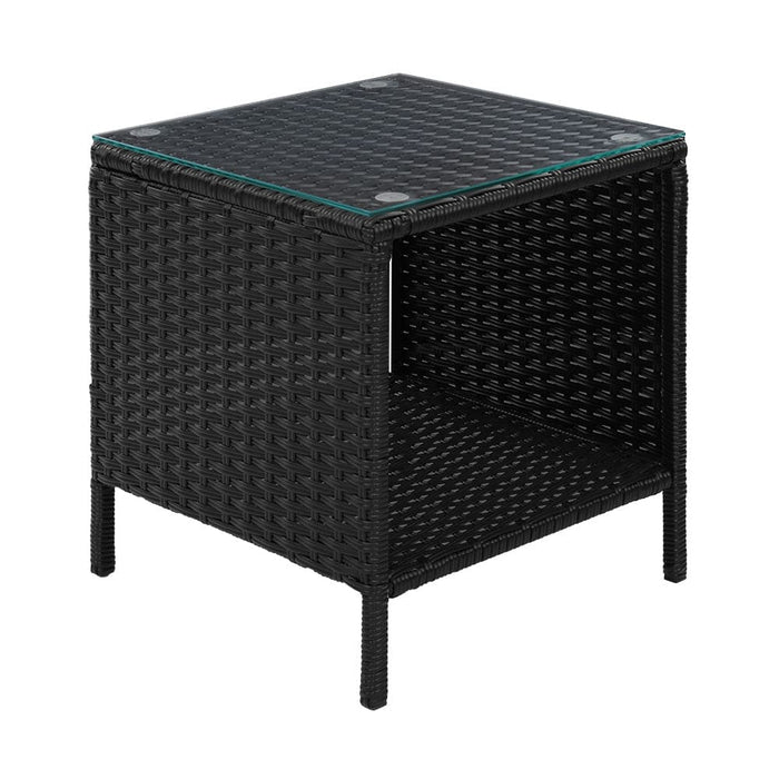 Gardeon Side Table Coffee Patio Outdoor Furniture Rattan