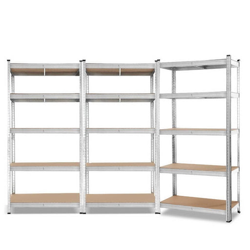 Giants 3x1.8m Warehouse Shelving Rack Racking Garage Metal