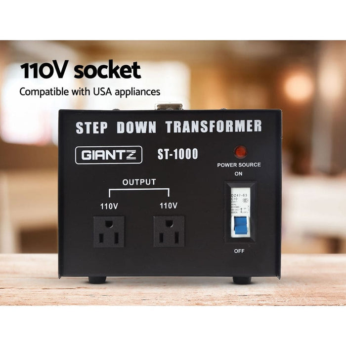 Goslash Picks Giantz 1000 Watt Step Down Transformer