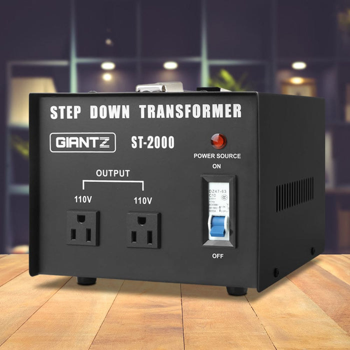 Goslash Picks Giantz 2000 Watt Step Down Transformer