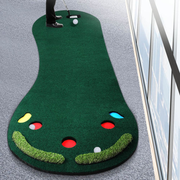 Goslash Picks 3m Golf Putting Mat Practice Training Indoor