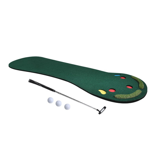 Goslash Picks 3m Golf Putting Mat Practice Training Indoor