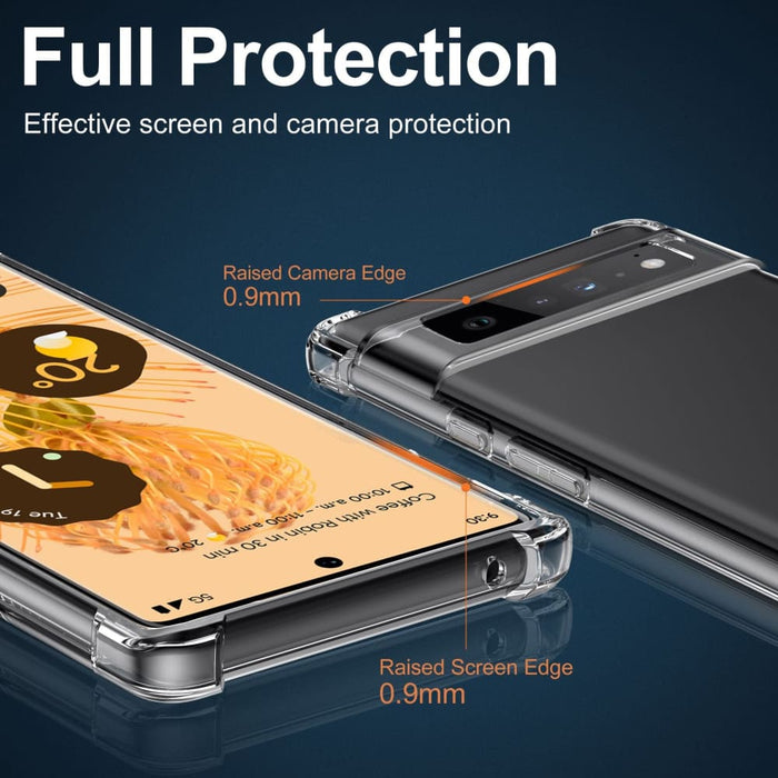 For Google Pixel 7 Pro Case Pixel7 Cover Tpu Transparent