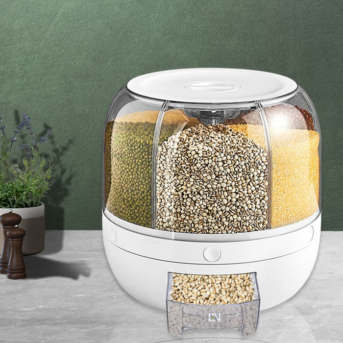 Goslash Picks Grain Storage Cereal Dispenser Rice Container