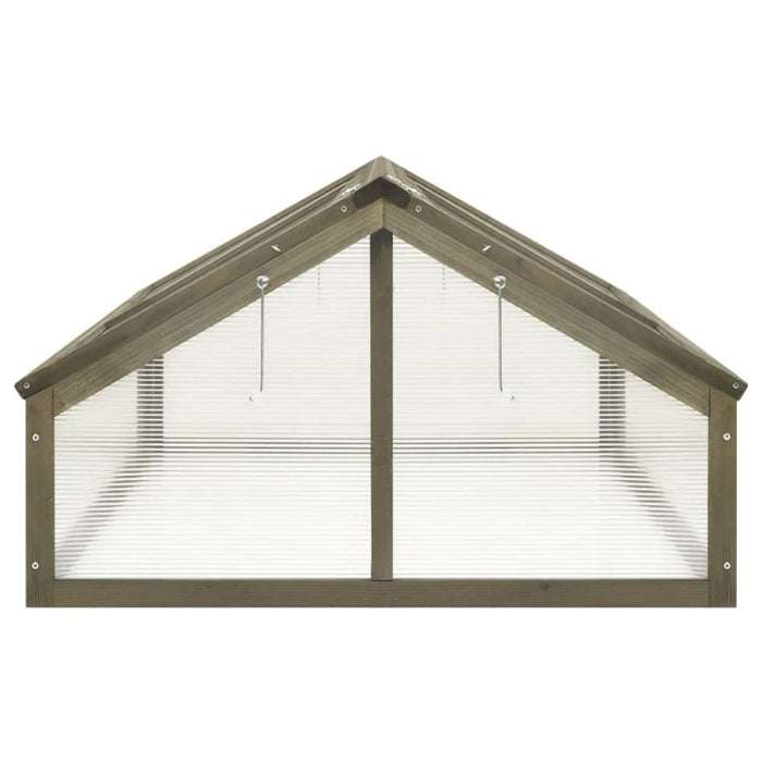 Greenhouse Grey 114x80x50 Cm Firwood Tolaol