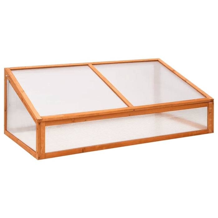 Greenhouse Orange 110x58.5x39 Cm Fir Wood Tlxlal