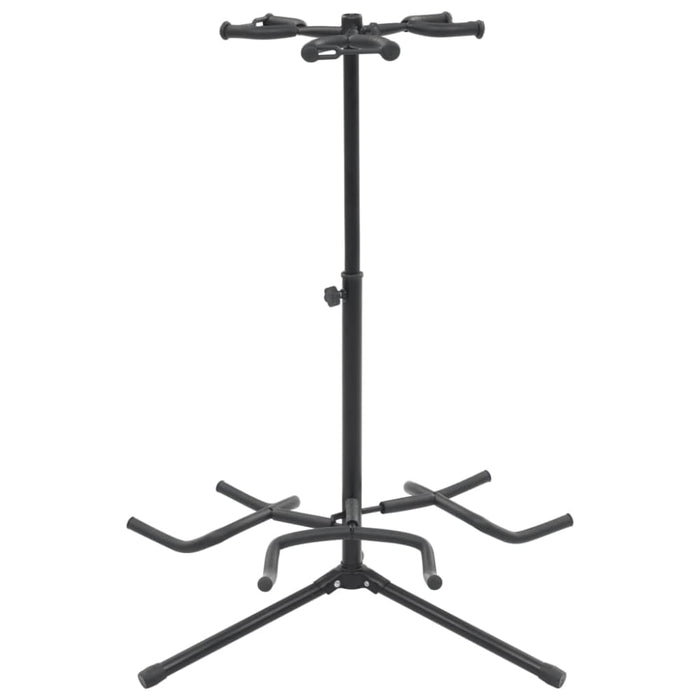 Guitar Stand Black Steel Ibbip