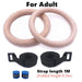 Gymnastic Ring With Adjustable Buckles