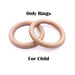 Gymnastic Ring With Adjustable Buckles