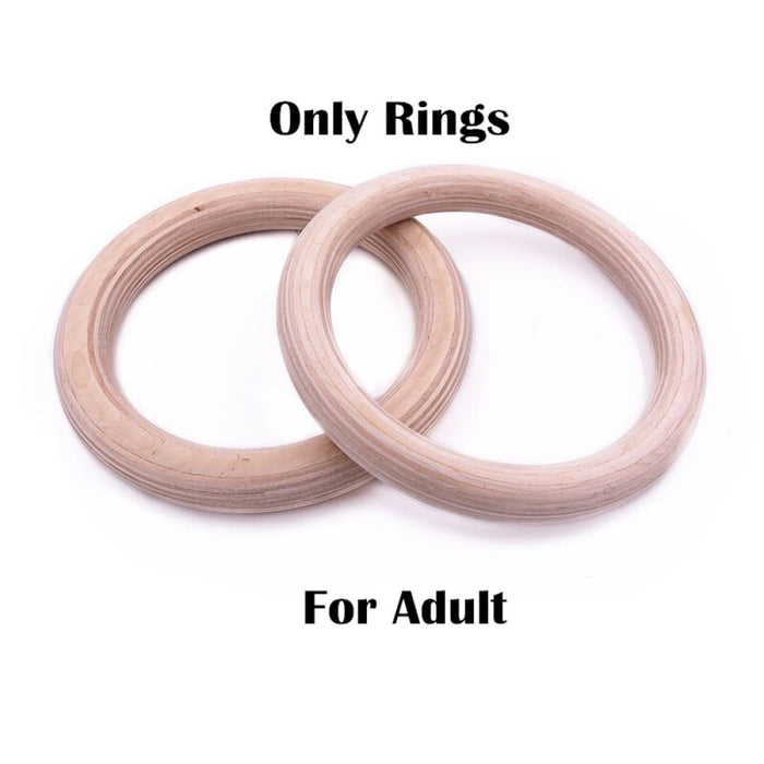 Gymnastic Ring With Adjustable Buckles