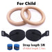 Gymnastic Ring With Adjustable Buckles