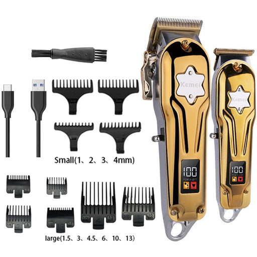 Hair Clippers For Men Cordless Close Cutting T-blade