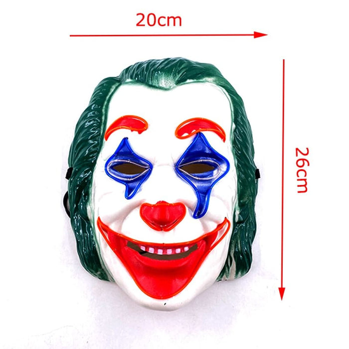 Halloween Scary Creepy Killer Clown Luminous Masks Cosplay