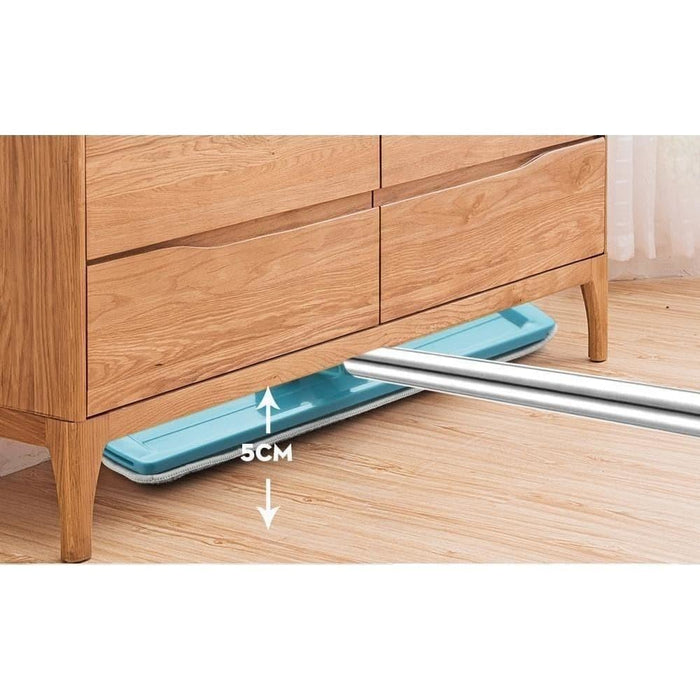 Hand Free Wringing Floor Cleaning Flat Squeeze Mop And 