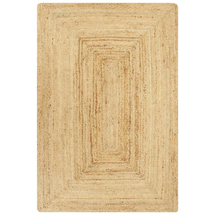 Handmade Rug Jute Natural 120x180 Cm