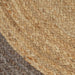 Handmade Rug Jute With Grey Border 150 Cm