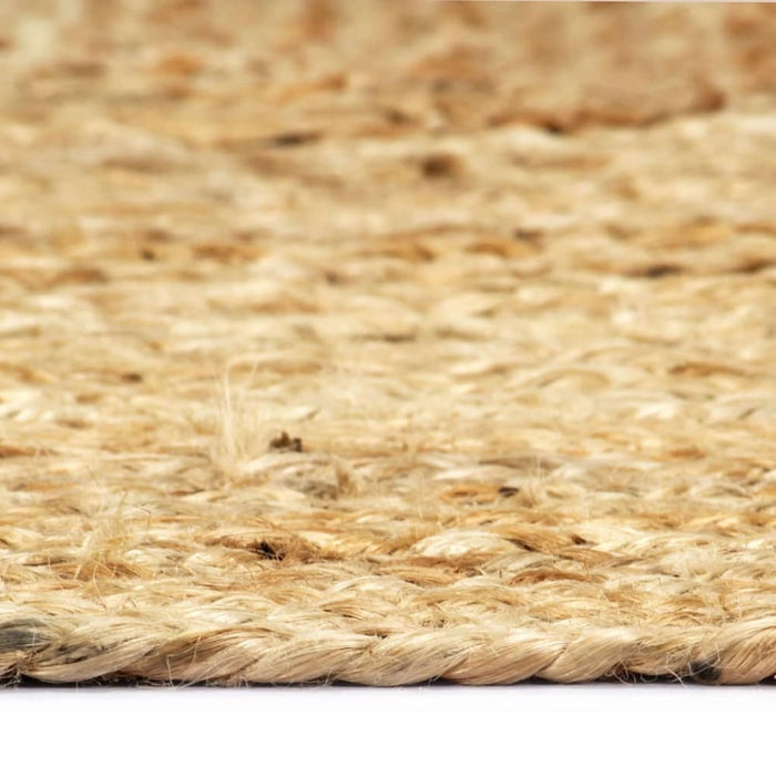 Handmade Rug Jute Natural 160x230 Cm