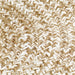 Handmade Rug Jute White And Natural 120 Cm