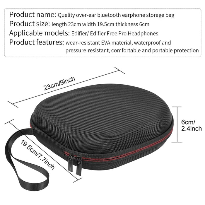 Hard Eva Portable Travel Carrying Case For Edifier W820nb