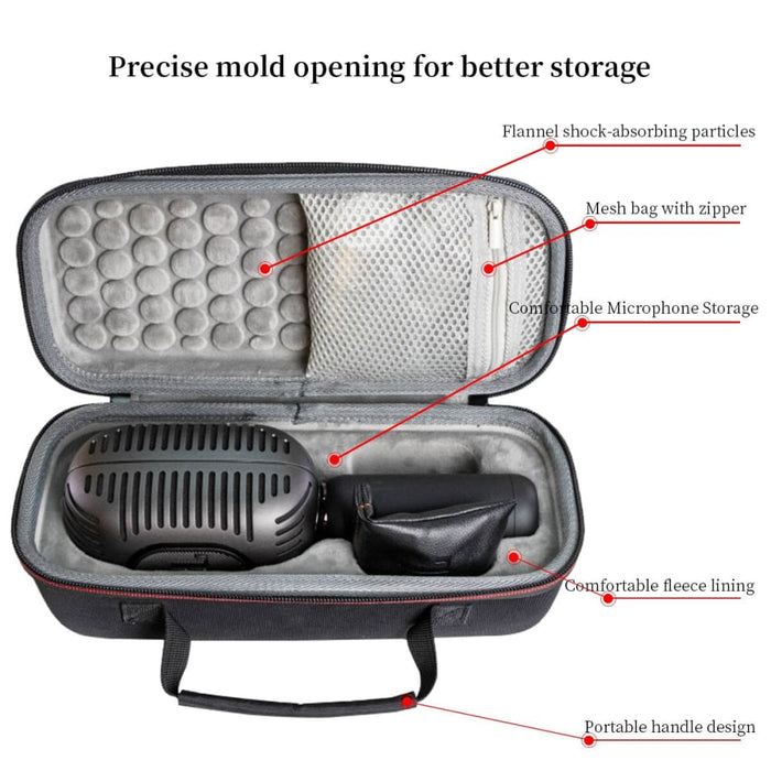 Hard Eva Travel Carrying Case For Jbl Kmc650u Kmc650