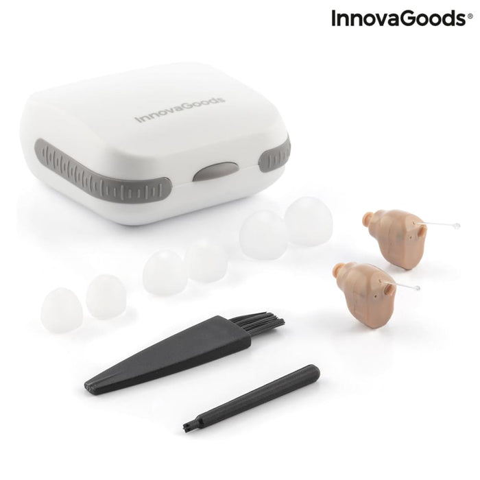 In-ear Hearing Amplifier With Accessories Hearzy